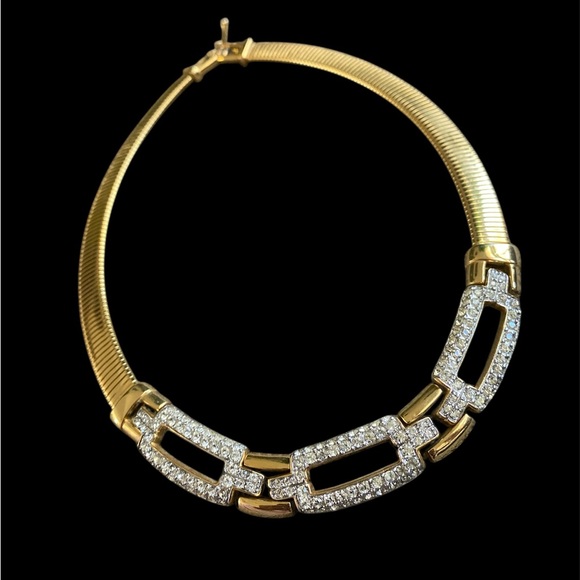 Vintage Givenchy Goldtone Necklace - Picture 3 of 7